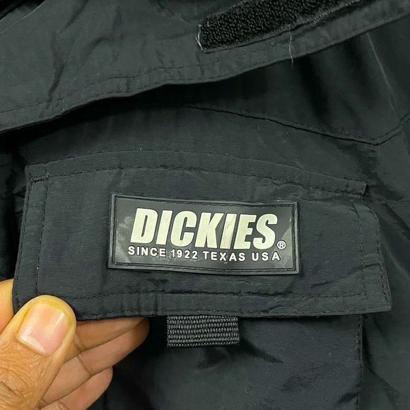 DICKIES AUTHENTIC BLACK PARKA PUFFER JACKET FOR MEN’S & WOMEN’S - Picture 6 of 14